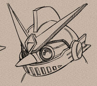 Head concept. Art by Min Ho Kim.