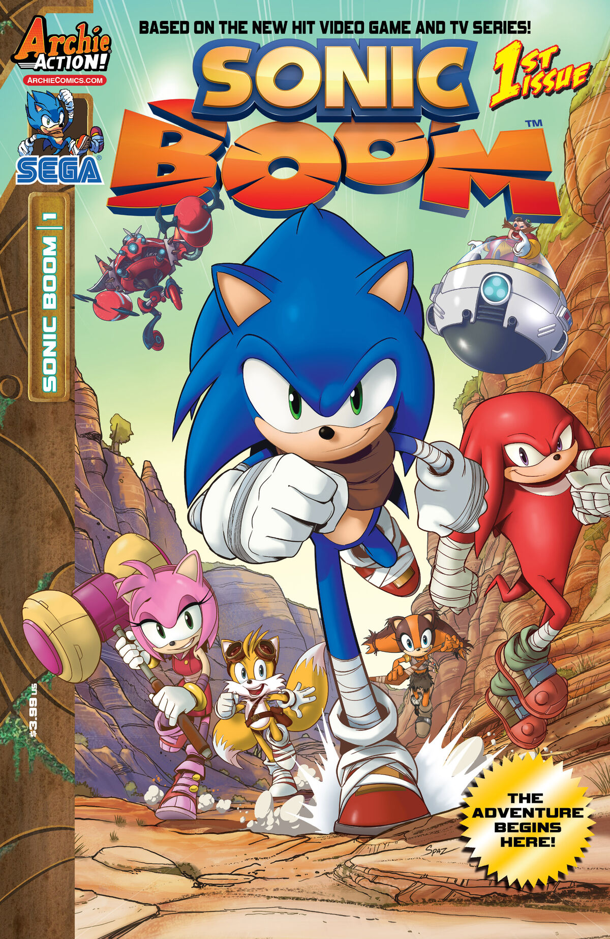 Marvelous Team Sonic Comic #1 - Comic Studio