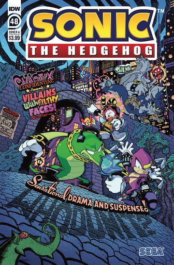 Super Comics: Sonic the Hedgehog (IDW) – #8 – The Reviewers Unite