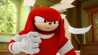 S1E32 Knuckles annoyed