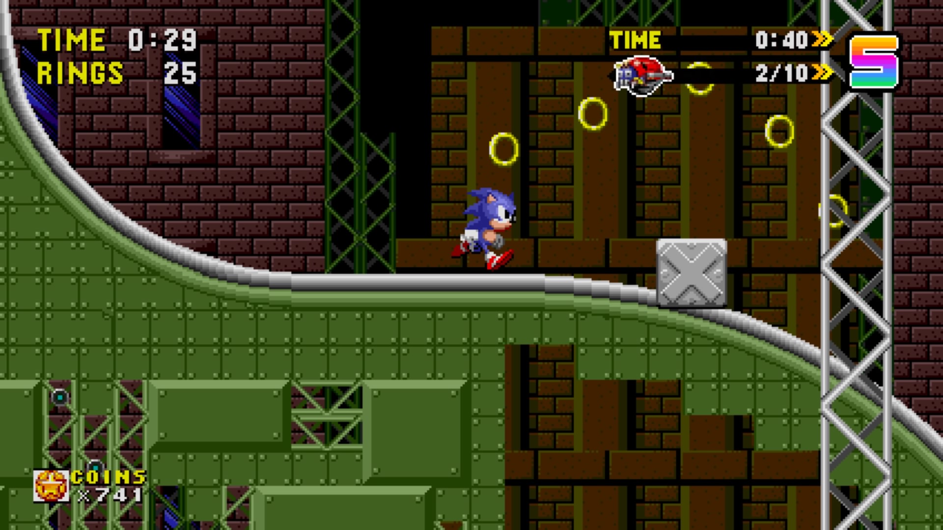 Sonic The Hedgehog Ring Dash Game