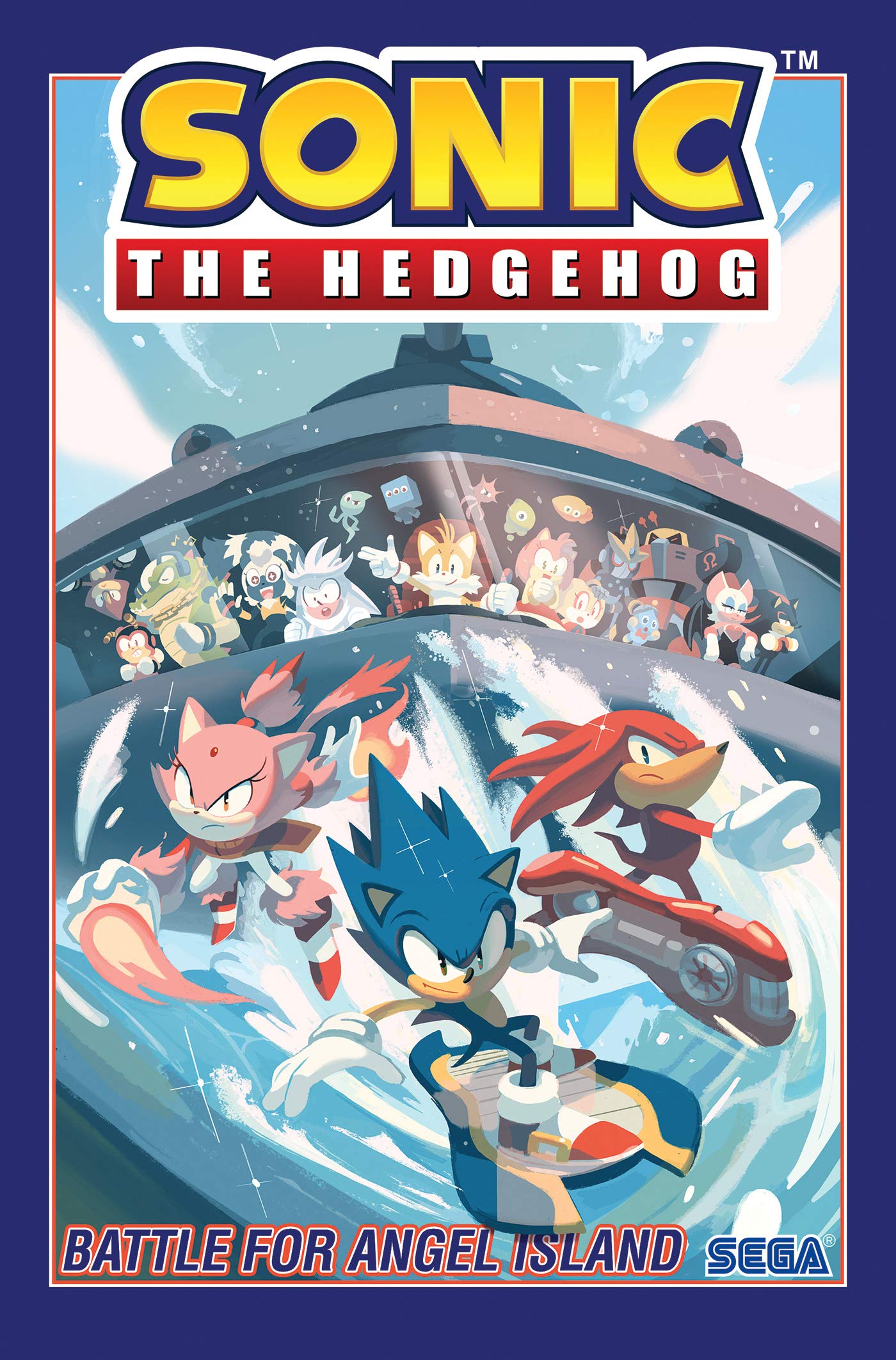 Sonic the Hedgehog 10 (IDW Publishing) Cover B by IdeaFan128 on