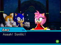 Amy Sonic Colors DS