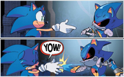 IDW 12 Sonic and Metal truce