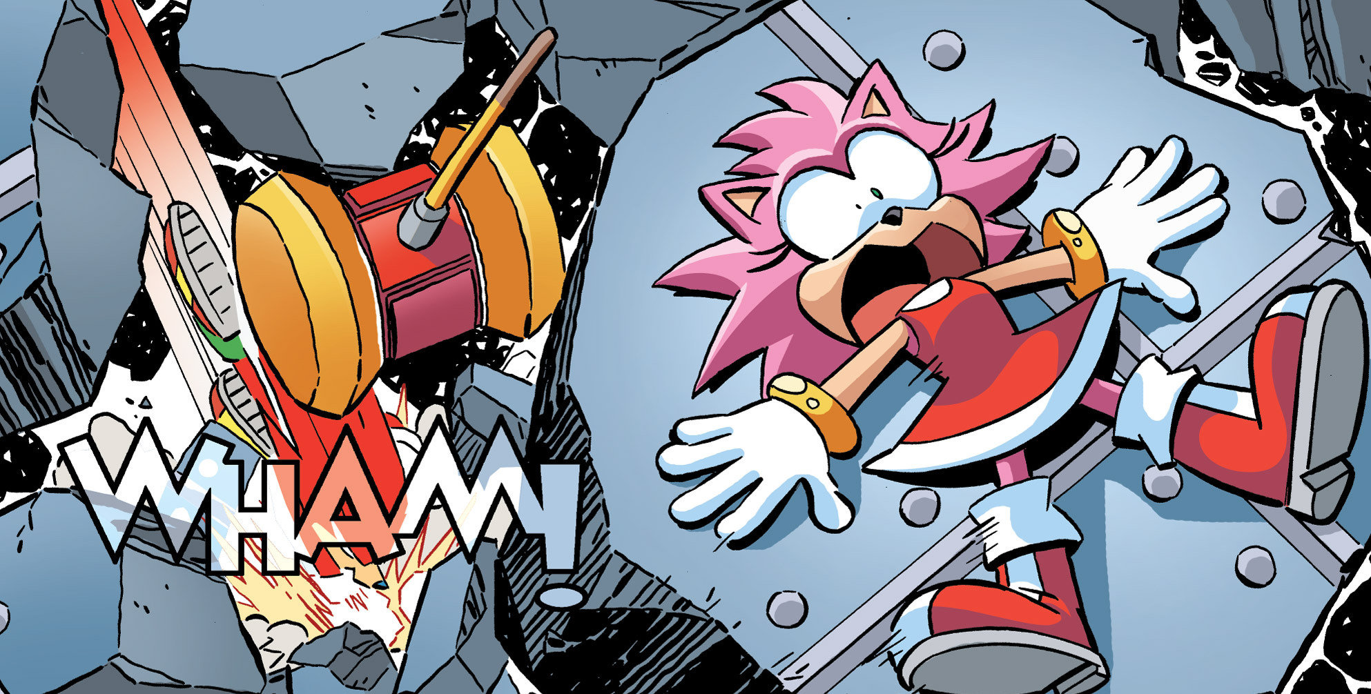 Amy gets trolled, Archie Sonic Comics