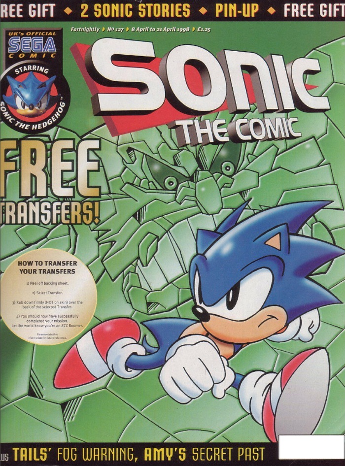 Sonic the Comic Issue 100, Sonic Wiki Zone