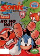 Sonic the Comic #16 (December 1993). Art by Carl Flint.