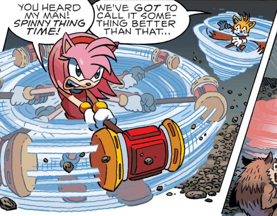 Amy Rose (Archie), Sonic Wiki Zone