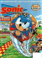 Sonic the Comic #33 (September 1994). Art by Mike Hadley and John M. Burns