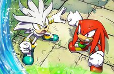 Silver and knuckles idw