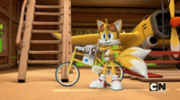 Tails new bike invention