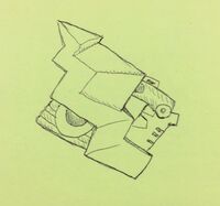 Sketch of the Lightning Wispon by Shun Nakamura
