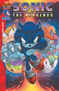 Sonic the Hedgehog #279 (May 2016) Art by Jamal Peppers, Terry Austin, and Ben Hunzeker