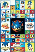 The sticker set that came with the issue.