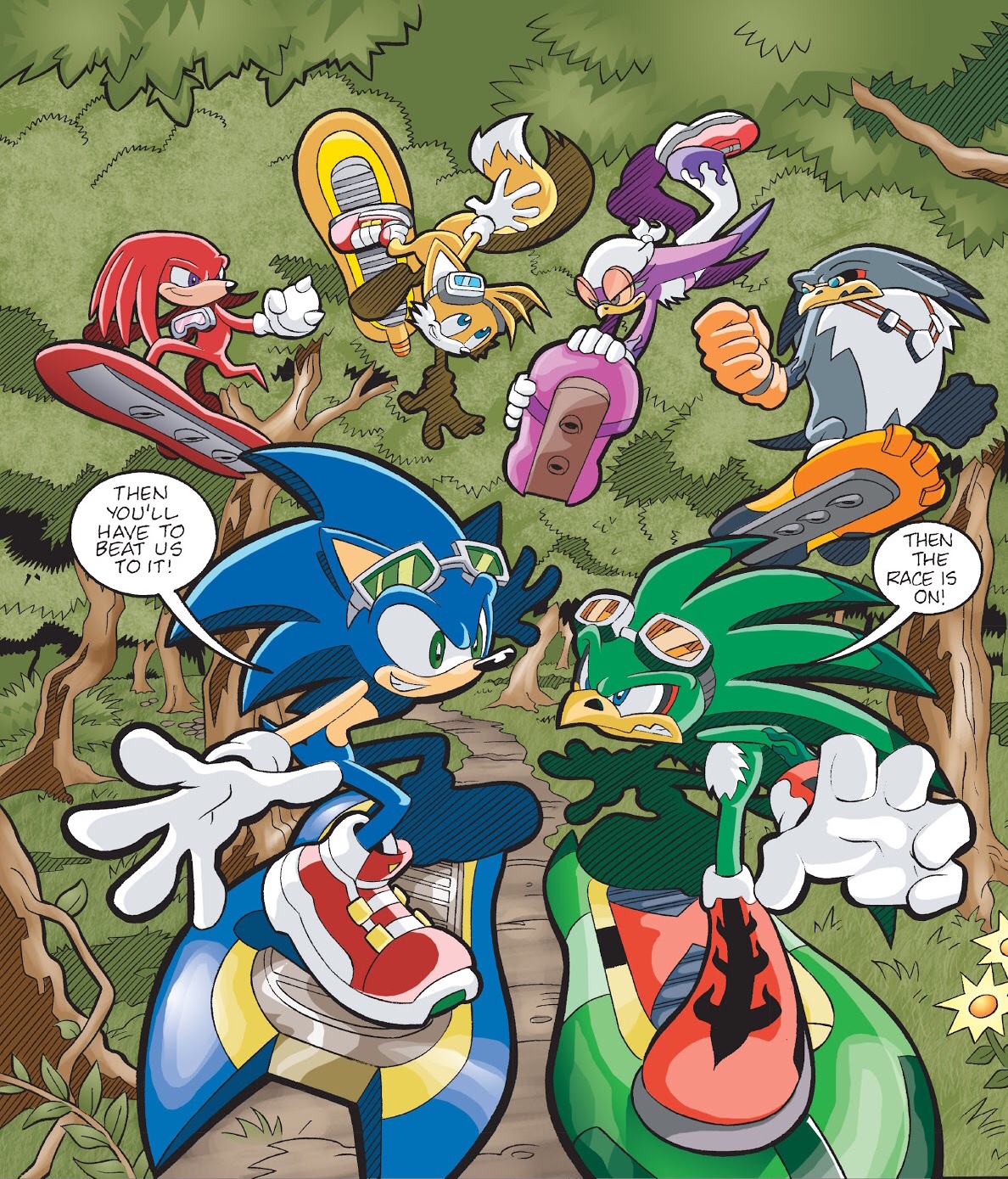 Team Fighters (Pre-Super Genesis Wave), Sonic Wiki Zone