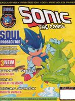 Sonic the Comic #111 (September 1997). Art by Richard Elson.
