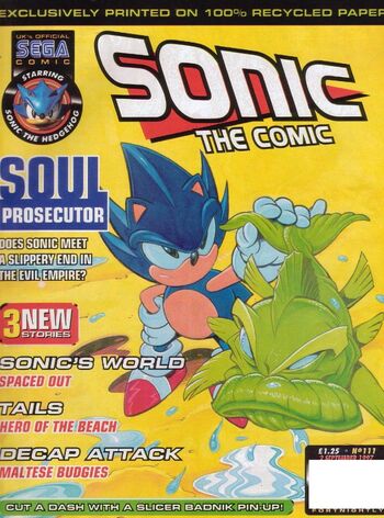 Sonic the Comic Issue 114  Sonic News Network+BreezeWiki