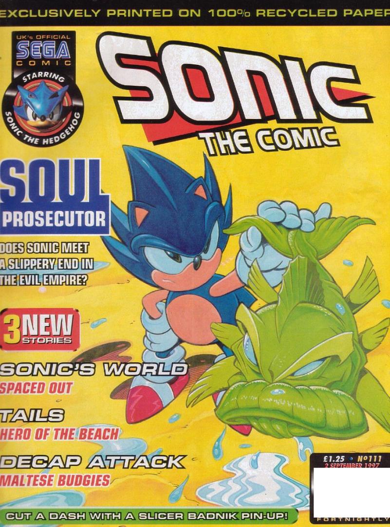 Sonic the Comic Issue 100, Sonic Wiki Zone