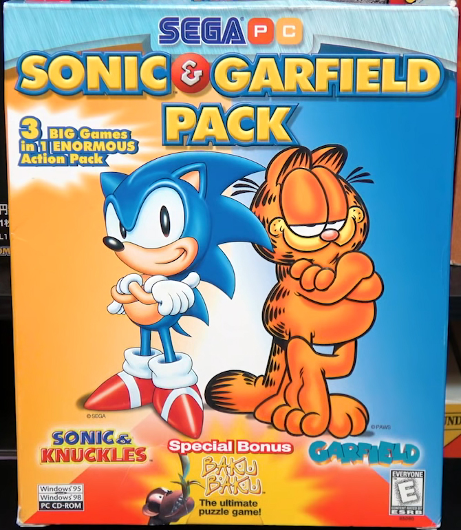 Sonic Frontiers: mod traz Garfield como protagonista do game