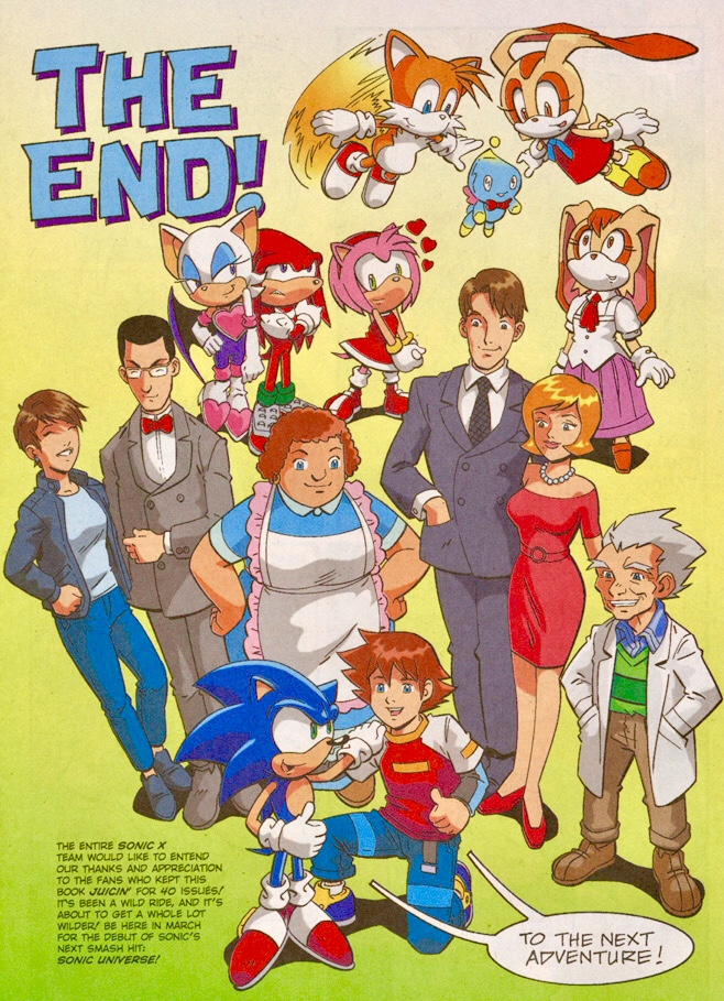 Archie Sonic X Issue 13, Sonic X Wikia