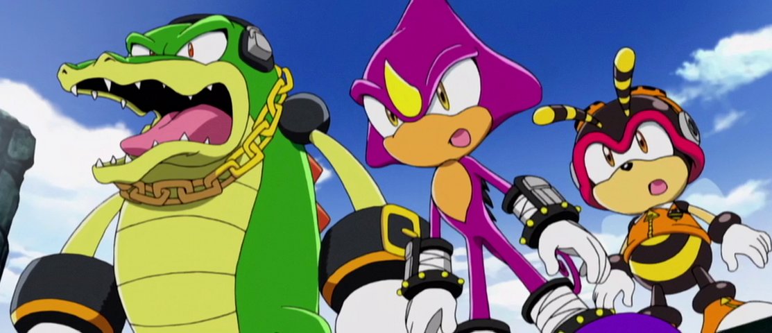 Original Team Chaotix, Sonic the Hedgehog