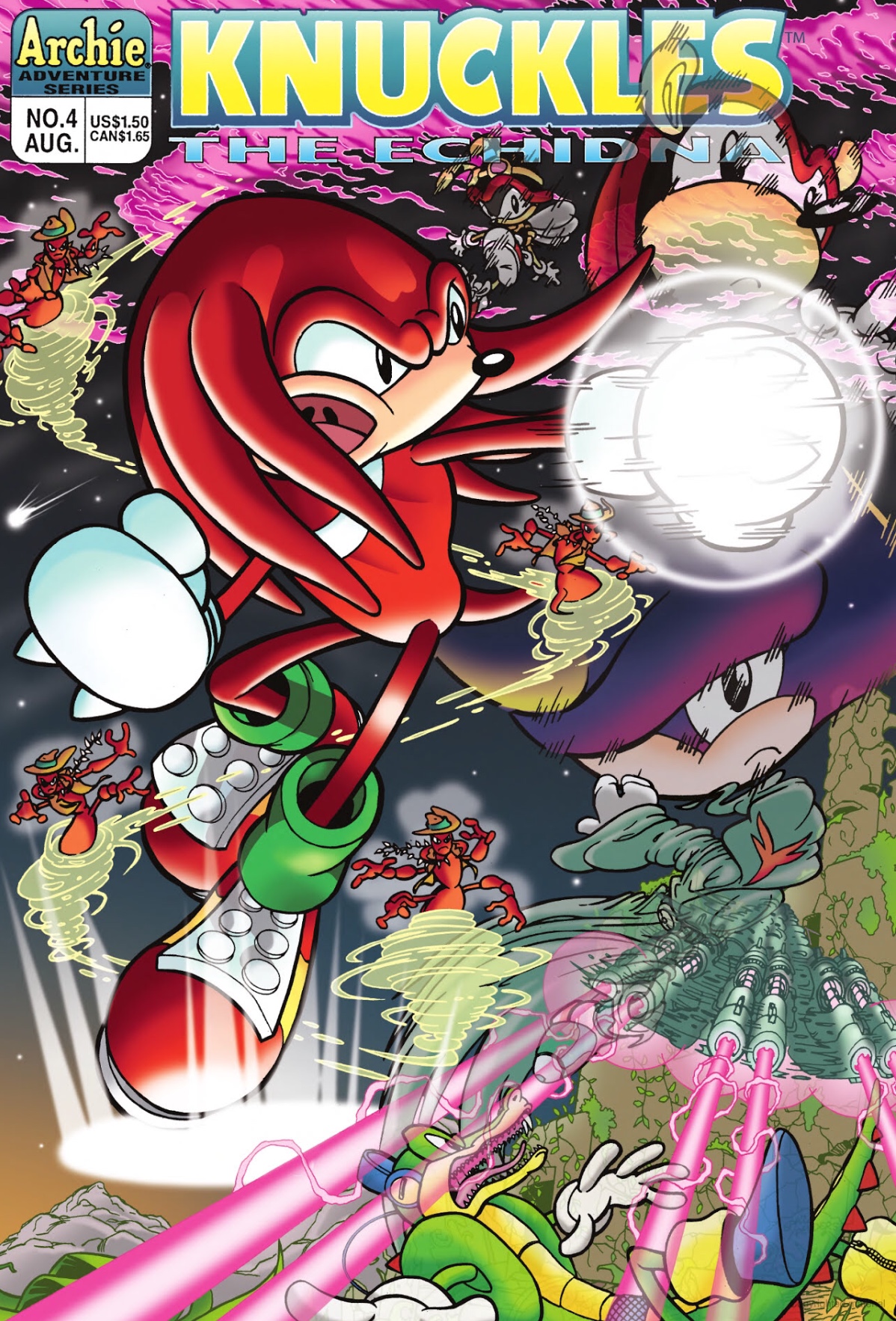 Archie Knuckles the Echidna Issue 4 | Sonic Wiki Zone | Fandom