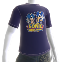 Sonic Generations shirt (male)