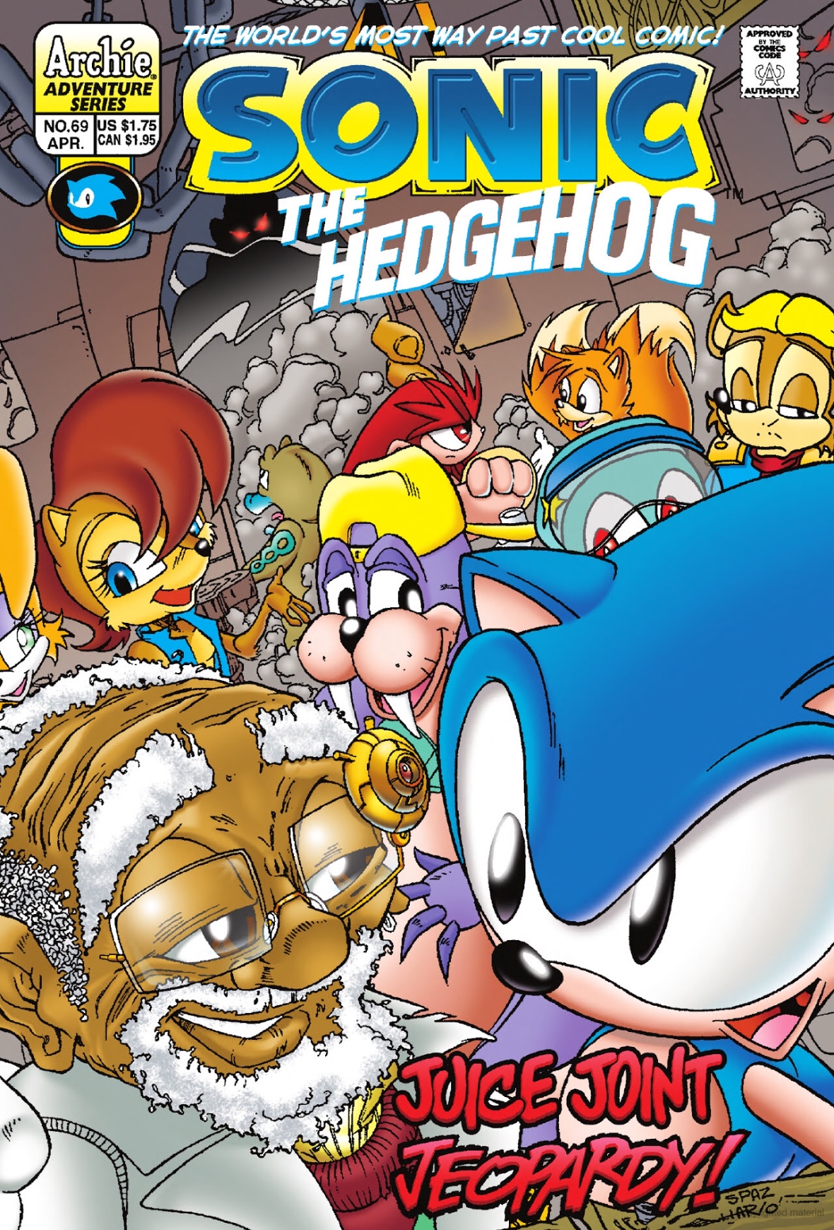 Sonic the Comic Issue 80, Sonic Wiki Zone