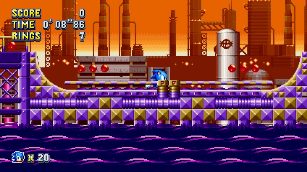 Oil Ocean Zone (Sonic Mania) Sonic Wiki Fandom