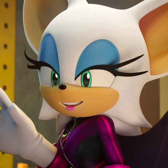 Joe on X: Sonic Prime has a new Rouge design I see 🫣   / X