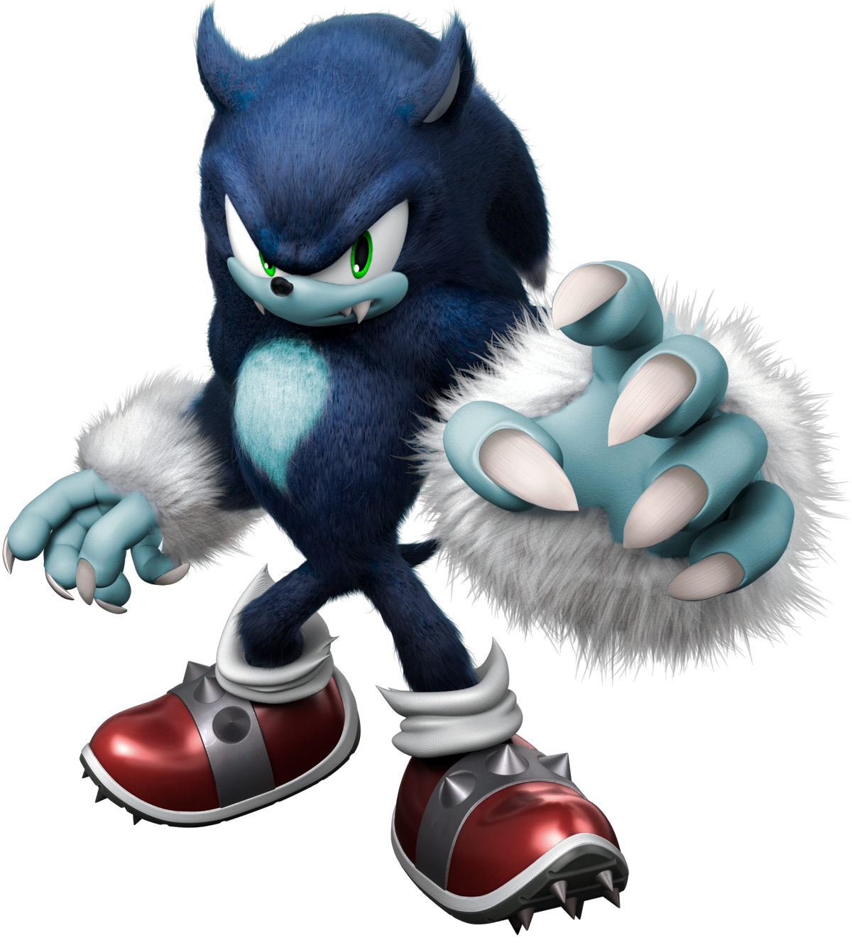 sonic the werehog transformation night of the werehog