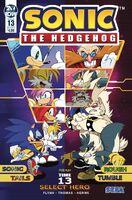 Sonic the Hedgehog #13 (February 2019). Art by Adam Bryce Thomas.