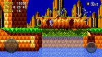 Sonic CD Mobile Sonic Palmtree Panic Zone 2 11