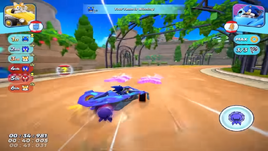 Sonic Racing Rooftop Run