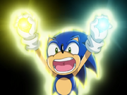 Sonic i dwa szmaragdy Sonic X