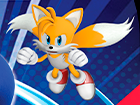 Tails art 3D fly serious