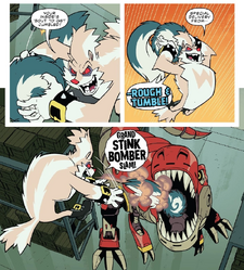 Rough and Tumble-r — Both Issue 2 of Scrapnik Island and the Tails