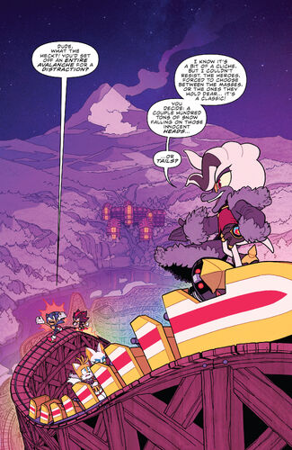 Team Chaotix/IDW Publishing, Sonic Wiki Zone