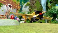 SB S1E18 Team Sonic Tails' plane