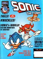 Sonic the Comic #82 (July 1996). Art by Carl Flint.