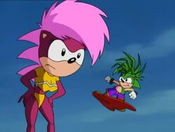 44372 - safe, artist:sirinathehedgehog, amy rose (sonic), shadow the  hedgehog (sonic), sonia the hedgehog (sonic), sonic the hedgehog (sonic),  anthro, sega, sonic the hedgehog (series), sonic underground, 2020,  cross-popping veins, female, green