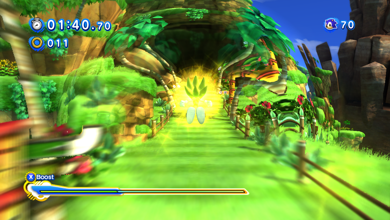 sonic forces stomp while air boosting sonic forces stomp while air boosting