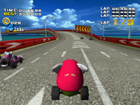 The Opa-Opa themed kart, from Sonic Adventure 2.