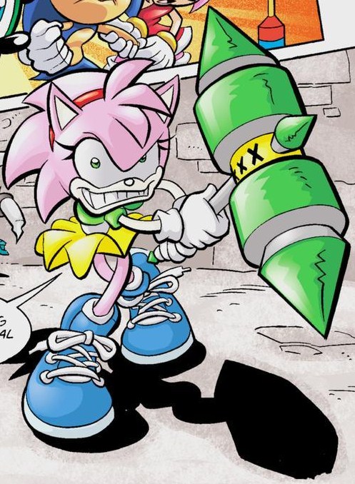 rosy the rascal and amy rose