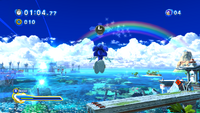 Sonic Generations @ Seaside Hill through rainbow rings