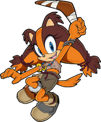 Sticks the Badger, Sonic Wiki Zone