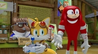 Tails Knuckles buying Mark's game