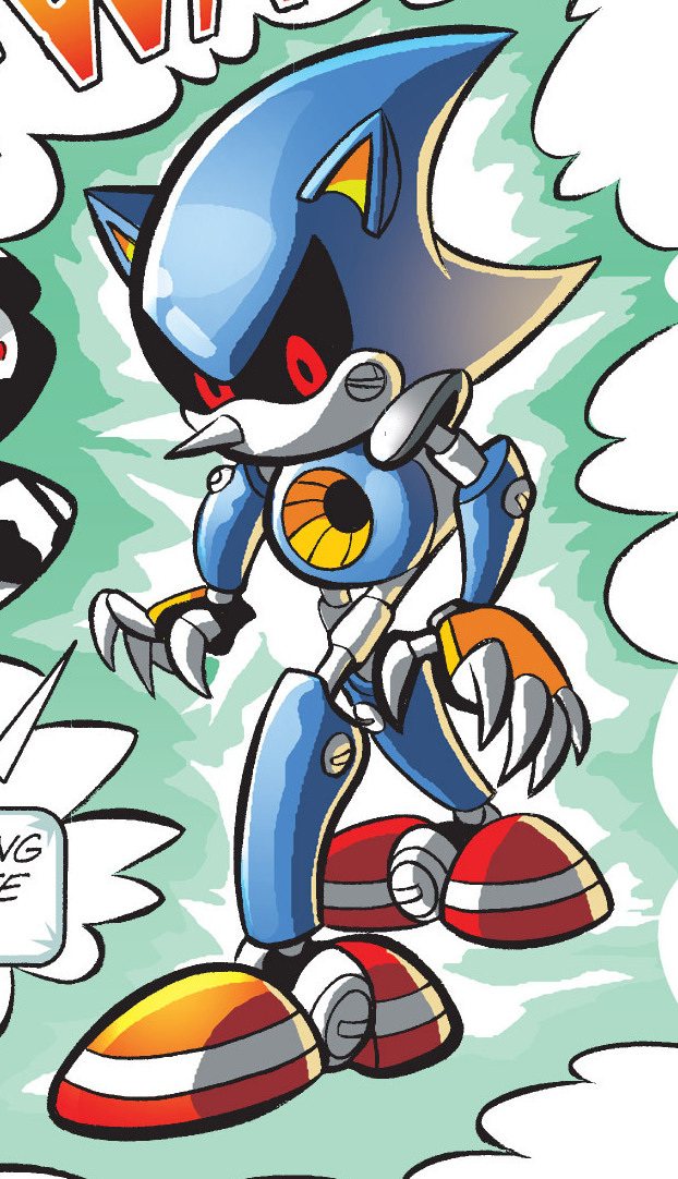 Metal Sonic/IDW Publishing, Sonic Wiki Zone