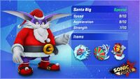 Sonic Forces Speed Battle Santa Big