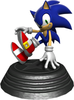 Sonic Generations Sonic Statue